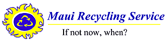 Sponsor Maui Recycling Service